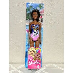 Mattel Barbie Beach Doll Butterflies & Baby's Breath African American (3+) NEW